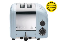 Dualit 27036 Classic 2 Hazneli Ekmek Kızartma Buzul Mavi
