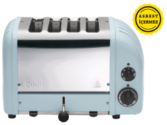 Dualit 47036 Classic 4 Hazneli Ekmek Kızartma Buzul Mavi