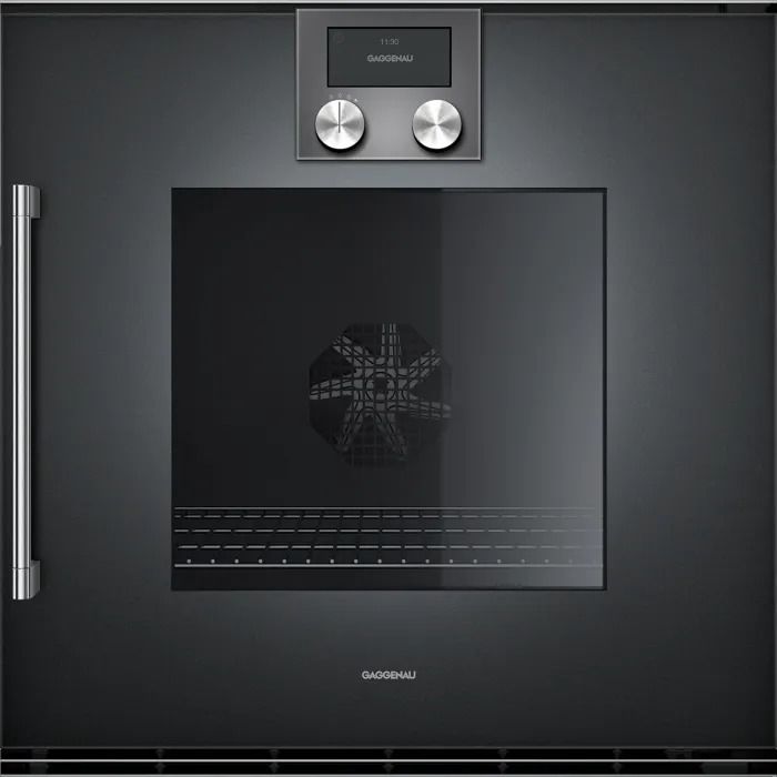 Gaggenau BOP210102 200 Serisi Fırın 60 x 60 Cm Kapı Menteşesi Sağa, Antrasit