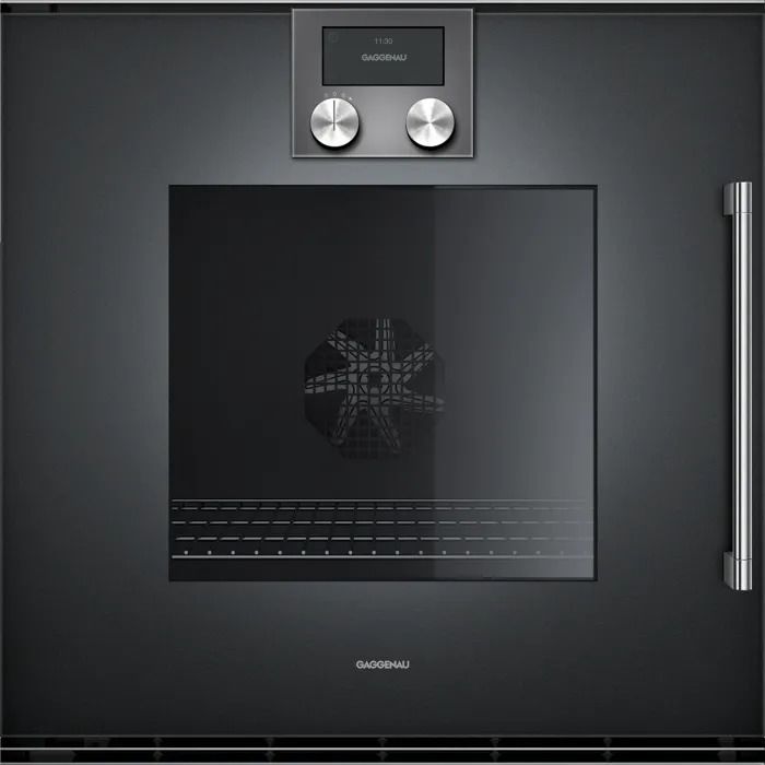 Gaggenau BOP221102 200 Serisi Fırın 60 x 60 Cm Kapı Menteşesi Solda Antrasit
