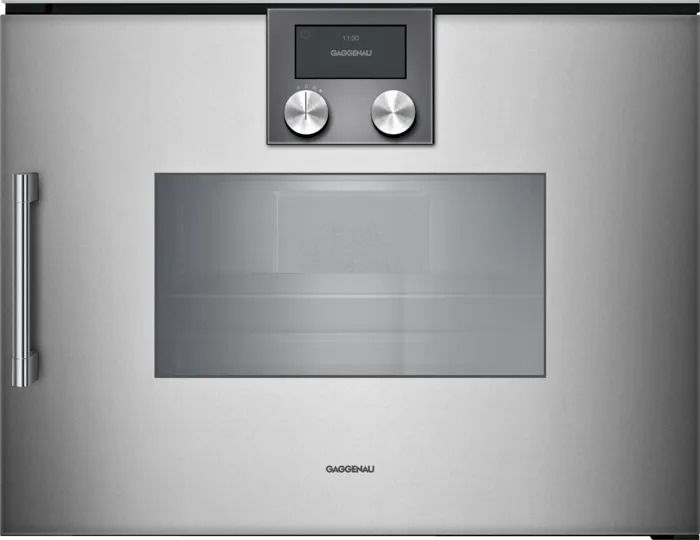 Gaggenau BSP250111 200 Serisi Buharlı Fırın 60 x 45 Cm Kapı Menteşesi Sağa Metalik