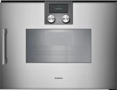 Gaggenau BSP250111 200 Serisi Buharlı Fırın 60 x 45 Cm Kapı Menteşesi Sağa Metalik