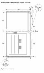 Gaggenau BSP250101 200 Serisi Buharlı Fırın 60 x 45 Cm Kapı Menteşesi Sağa Gaggenau Anthracite