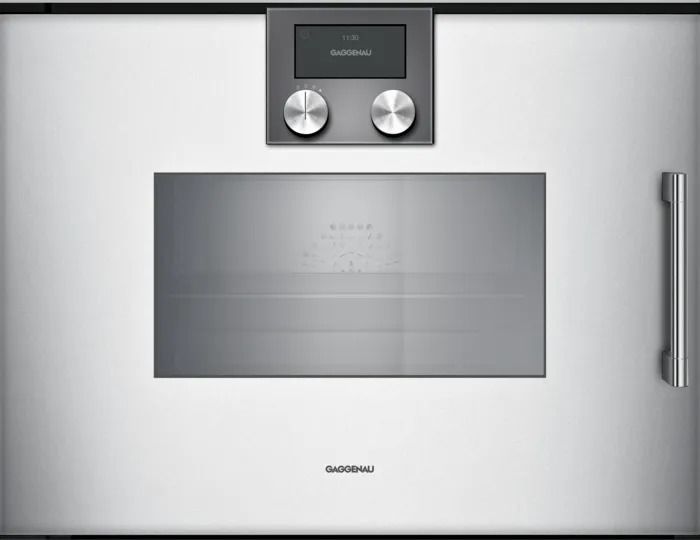 Gaggenau BSP271131 200 Serisi Buharlı Fırın 60 x 45 Cm Kapı Menteşesi Solda Gaggenau Silver