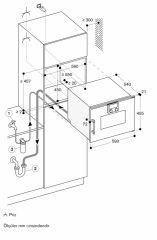 Gaggenau BSP271131 200 Serisi Buharlı Fırın 60 x 45 Cm Kapı Menteşesi Solda Gaggenau Silver