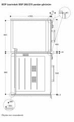 Gaggenau BSP271131 200 Serisi Buharlı Fırın 60 x 45 Cm Kapı Menteşesi Solda Gaggenau Silver