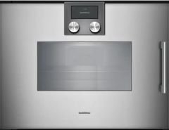 Gaggenau BSP271131 200 Serisi Buharlı Fırın 60 x 45 Cm Kapı Menteşesi Solda Metalik