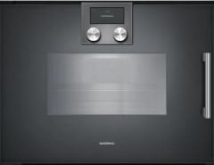 Gaggenau BSP261101 200 Serisi Buharlı Fırın 60 x 45 Cm Kapı Menteşesi Solda Gaggenau Anthracite