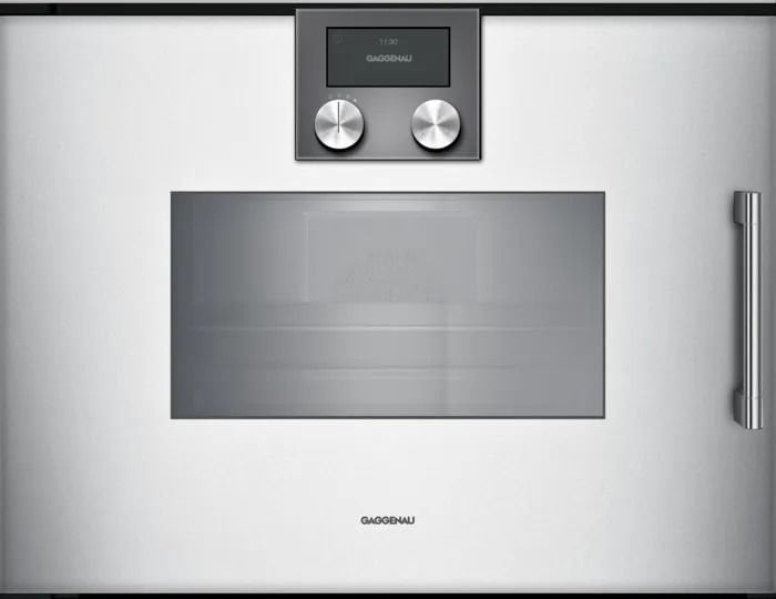 Gaggenau BSP261131 200 Serisi Buharlı Fırın 60 x 45 Cm Kapı Menteşesi Solda Gaggenau Silver