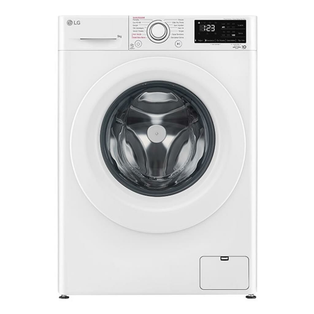 LG F4V3VYW3WE Çamaşır Makinesi 9 Kg Yıkama 1400 Devir Beyaz