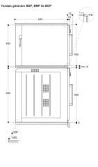 Gaggenau BMP251100 200 serisi Kombine Özellikli Mikrodalga Fırın 60 x 45 Cm Kapı Menteşesi Solda Antrasit