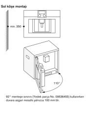Gaggenau CMP250112 200 Serisi Tam Otomatik Espresso Makinesi 60 x 45 cm Metalik