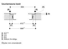 Gaggenau  CI272103 200 Serisi İndüksiyonlu Ocak 70 Cm