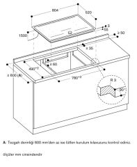 Gaggenau  CI282112 200 Serisi İndüksiyonlu Ocak 80 Cm