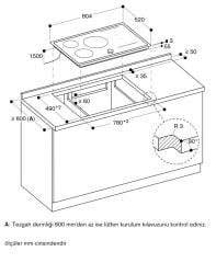 Gaggenau  CI283113 200 Serisi İndüksiyonlu Ocak 80 Cm