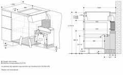 Gaggenau VL200120 200 Serisi Vario Tezgah Havalandırması 15 Cm Siyah