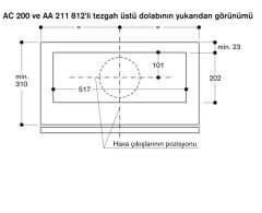 Gaggenau AC200161 200 Serisi Gömme Aspiratör 52 Cm Paslanmaz Çelik Ve Cam