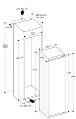 Gaggenau RC289370 200 Serisi Vario Soğutucu 177.5 x 56 Cm SoftClosing Düz Menteşe