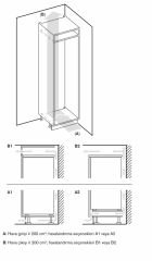 Gaggenau RF287370 200 Serisi Vario Derin Dondurucu 177.2 x 55.8 Cm SoftClosing Düz Menteşe