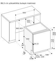 Gaggenau DF261101 200 Serisi Bulaşık Makinesi 60 Cm