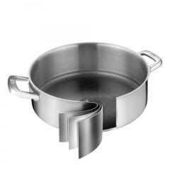Berndes 099212 Tricion Pro Paslanmaz Çelik Pilav/Karnıyarık Tenceresi 28cm