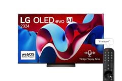 LG OLED65C46LA 65 inç OLED evo AI C4 4K Smart TV AI Sihirli Kumanda