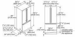 Siemens CI36TP02 iQ700 Alttan Donduruculu Ankastre Buzdolabı 212.5 x 90.8 cm Düz Menteşe