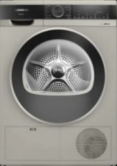 Siemens WQ41G20TTR iQ300 Isı Pompalı Kurutma Makinesi 9 kg Gümüş