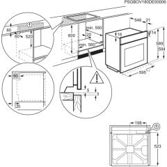 Elctrolux KODDP77WX Ankastre Buharlı Fırın