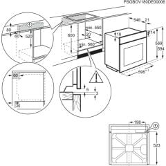 Elctrolux KODDP77WX Ankastre Buharlı Fırın
