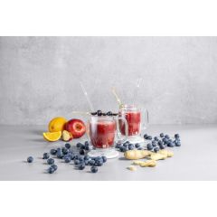 Zwilling 395001120 Çift Camlı Kulplu 2'li Kahve Bardağı Seti