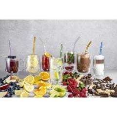 Zwilling 395001120 Çift Camlı Kulplu 2'li Kahve Bardağı Seti