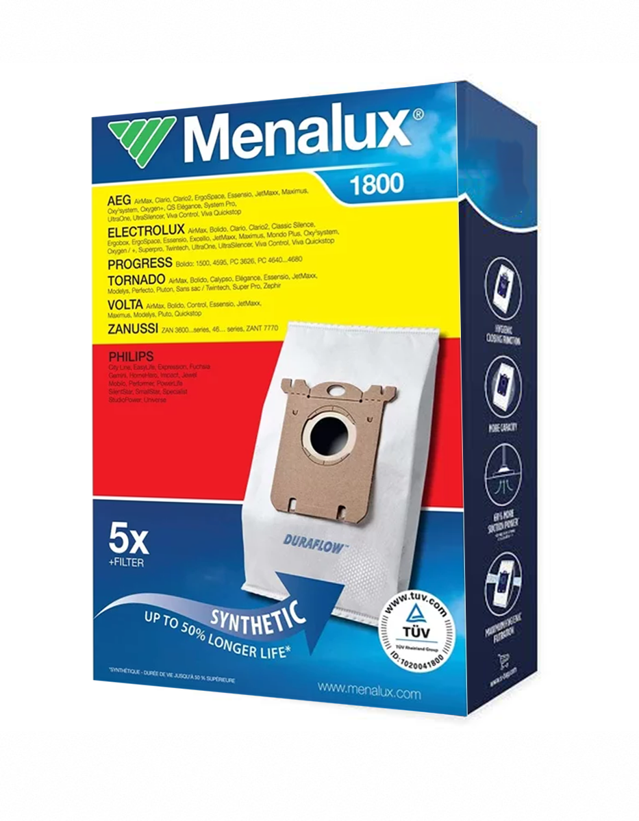 Electrolux Menalux S-BAG 5'li Toz Torbası