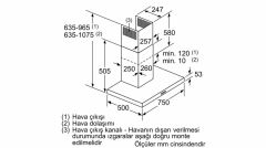 Siemens LC77BHM50 Duvar Tipi Davlumbaz