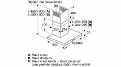 Siemens LC65BBC50T Duvar Tipi Davlumbaz