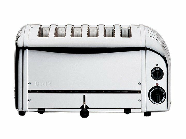 Dualit 60165 Classic 6 Hazneli Ekmek Kızartma