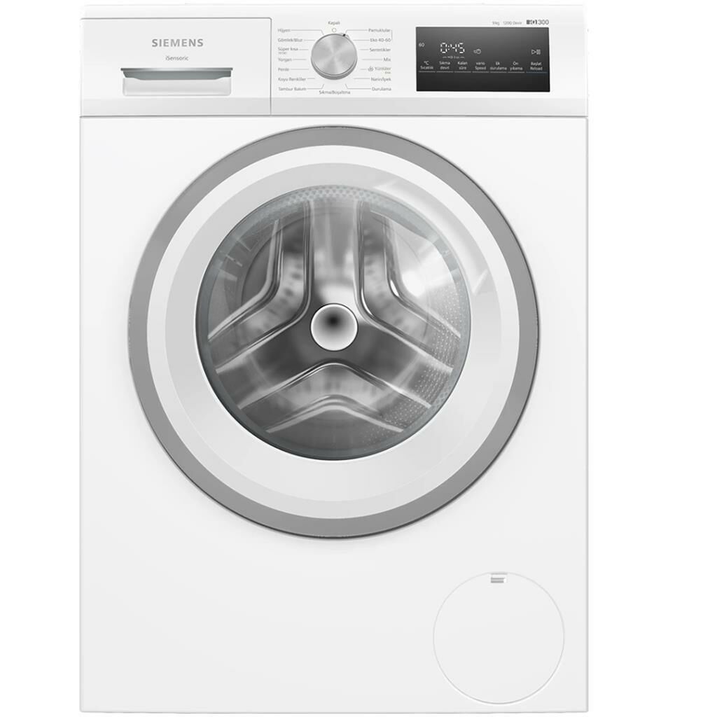 Siemens WM12N200TR iQ300 Çamaşır Makinesi 9 kg 1200 dev./dk. Beyaz