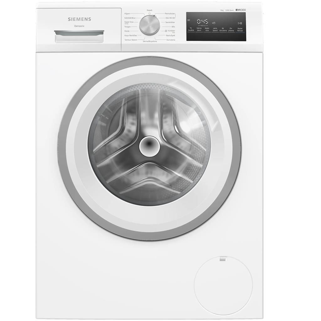 Siemens WM12N200TR iQ300 Çamaşır Makinesi 9 kg 1200 dev./dk. Beyaz
