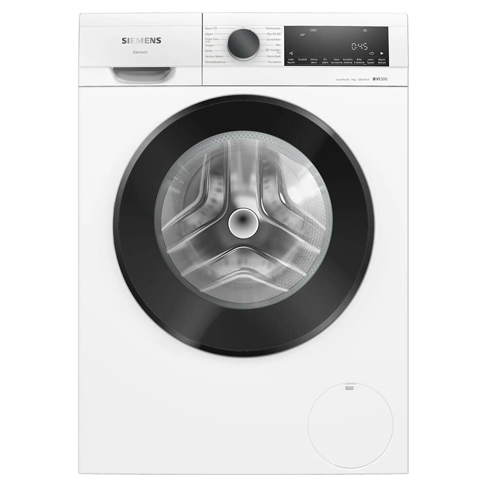 Siemens WG42A2Z0TR iQ300 Çamaşır Makinesi Beyaz 9 kg 1200 Devir