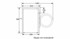 Siemens WM14UP91TR iQ500 Çamaşır Makinesi 9 kg 1400 dev./dak.