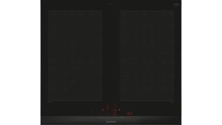 Siemens EX675HXC1E iQ700 İndüksiyonlu Ocak 60 cm Siyah, Çerçeveli Montaj