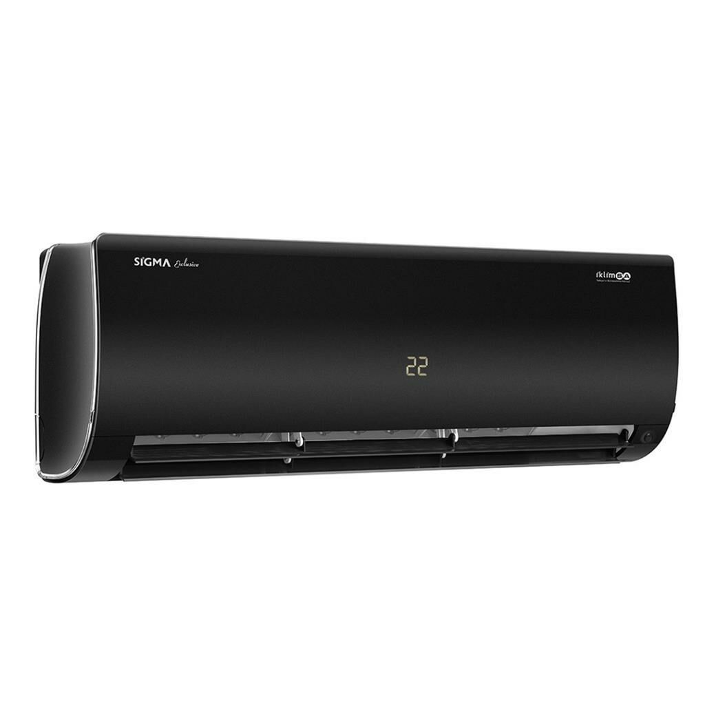 Sigma SGM12INVDHC-BL Exclusive-BL 12.000 BTU/h A++ Inverter Klima Siyah