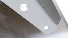 Siemens LC66KPJ20T iQ300 Duvar Tipi Davlumbaz 60 cm Beyaz Cam Yüzey