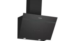 Siemens LC66KPJ60T İQ300 Duvar Tipi Davlumbaz 60 cm Siyah Cam