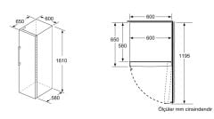 Siemens GS29NVWE0N iQ300 Solo Derin Dondurucu 200 Litre Beyaz