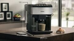 Siemens TP517R03 Tam Otomatik Kahve Makinesi EQ500 classic Paslanmaz çelik,