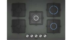 Siemens EN7B9QO12O iQ300 Gazlı Ocak 75 cm Sert cam, Antrasit gri