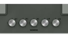 Siemens EN7B9QO12O iQ300 Gazlı Ocak 75 cm Sert cam, Antrasit gri