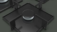 Siemens EN7B9QO12O iQ300 Gazlı Ocak 75 cm Sert cam, Antrasit gri