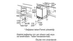 Siemens KU15RAFF0 iQ500 Tezgah Altı Ankastre Soğutucu